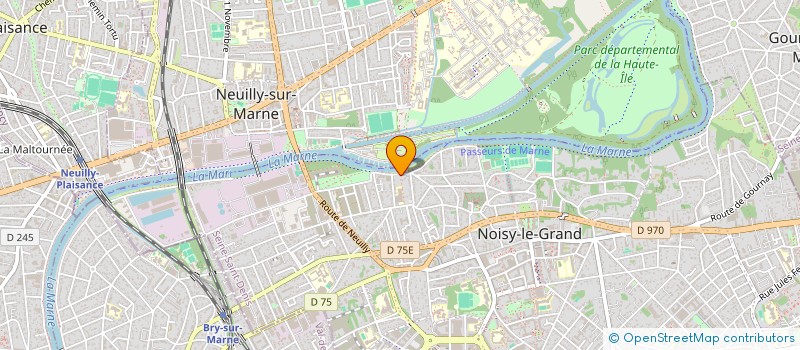 localisation de l'entreprise KALI  NOISY-LE-GRAND