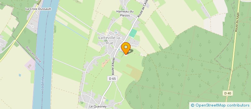 localisation de l'entreprise KALI  VATTEVILLE-LA-RUE