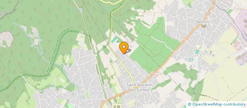 localisation de l'entreprise KALI à SAINT-NAZAIRE-LES-EYMES