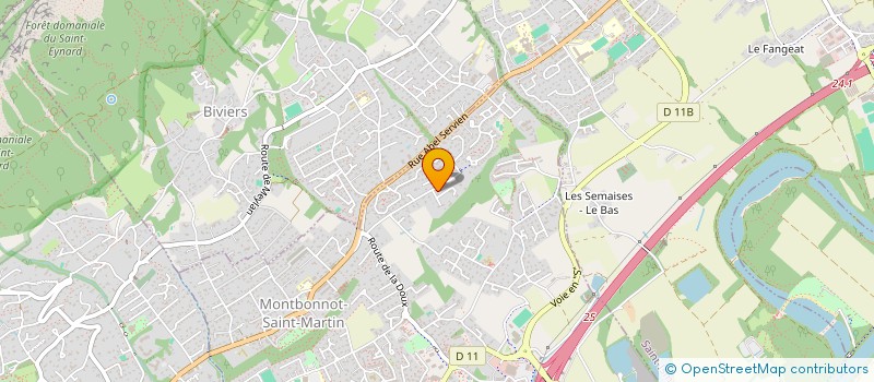 localisation de l'entreprise KALI  MONTBONNOT-SAINT-MARTIN