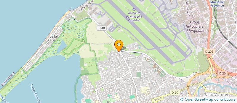 localisation de l'entreprise KALI ALTAE  MARIGNANE