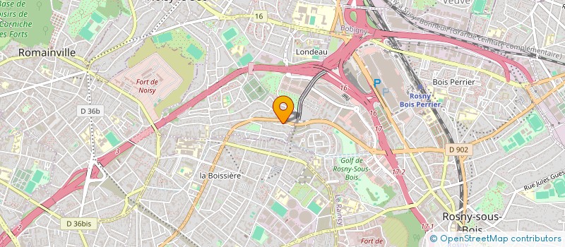 localisation de l'entreprise KALI CONFORT à NOISY-LE-SEC