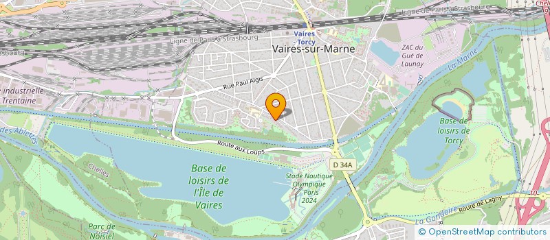 localisation de l'entreprise KALI COUVREUR à VAIRES-SUR-MARNE