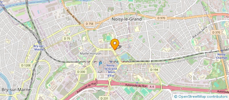 localisation de l'entreprise KALI DATTES  NOISY-LE-GRAND