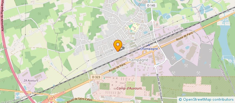 localisation de l'entreprise KALI DEFENSE SYSTEM 72  CHAMPAGNE