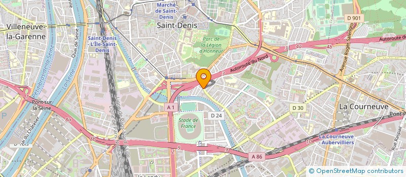 localisation de l'entreprise KALI EXPRESS à SAINT-DENIS