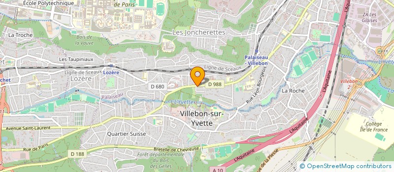 localisation de l'entreprise KALI IMMO à PALAISEAU