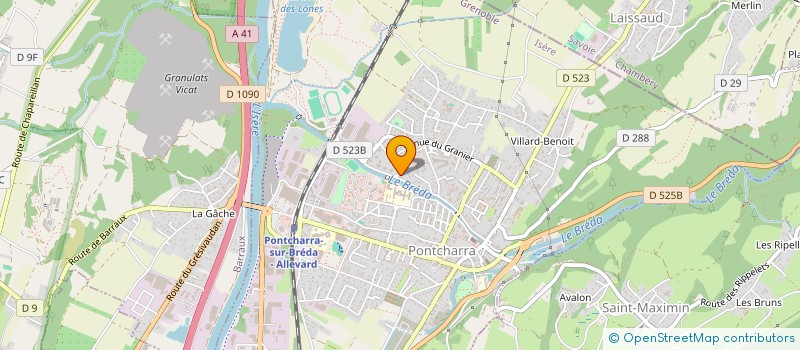 localisation de l'entreprise KALI IMMO  PONTCHARRA