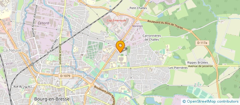 localisation de l'entreprise KALI KOMBUCHA à BOURG-EN-BRESSE