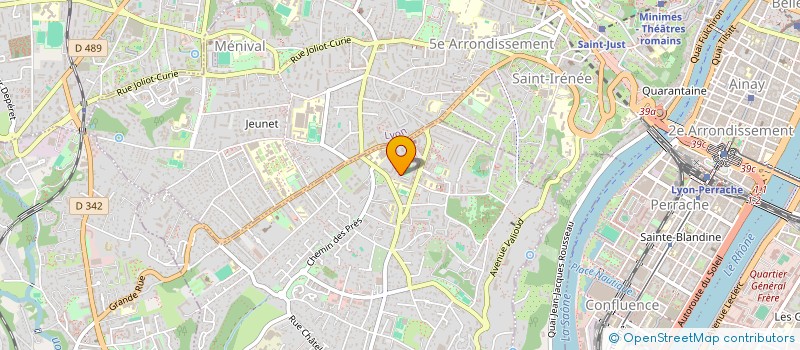 localisation de l'entreprise KALI MACONNERIE  SAINTE-FOY-LES-LYON