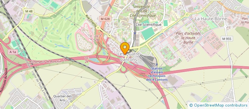 localisation de l'entreprise KALI MANAGEMENT à LEZENNES