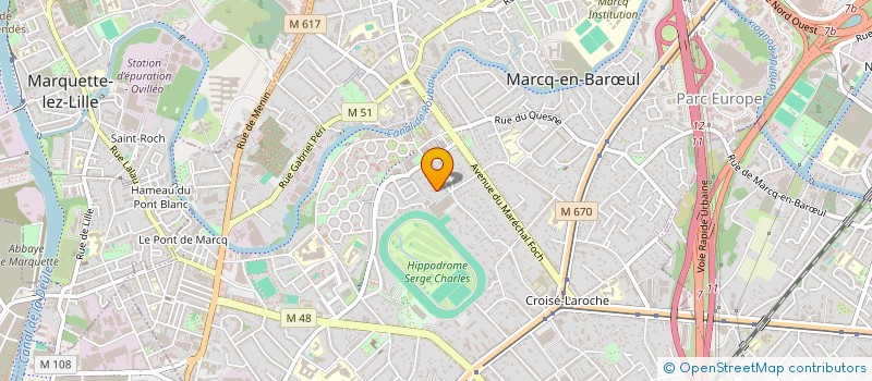 localisation de l'entreprise KALI REAL ESTATE à MARCQ-EN-BARŒUL
