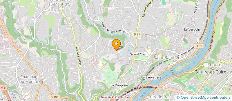 localisation de l'entreprise KALI STRATA à SAINT-CYR-AU-MONT-D'OR