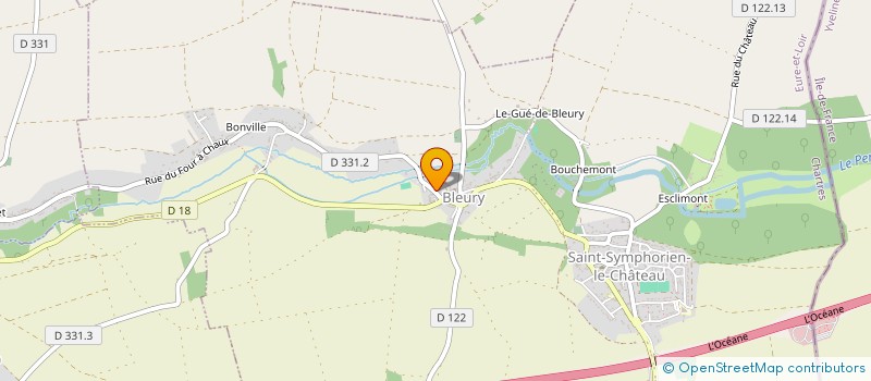 localisation de l'entreprise KALIA à SANTEUIL
