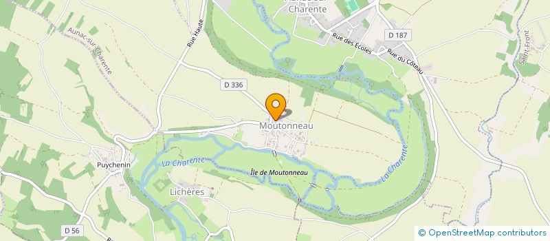 localisation de l'entreprise KALICE à MOUTONNEAU