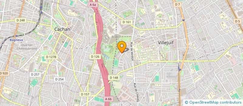 localisation de l'entreprise KALICO à VILLEJUIF