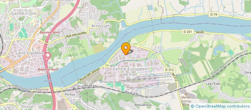 localisation de l'entreprise KALICO ENSEIGNES  LAHONCE