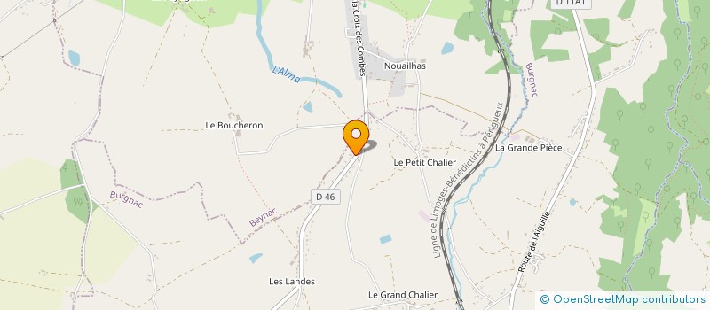 localisation de l'entreprise KALICOM SARL à BURGNAC