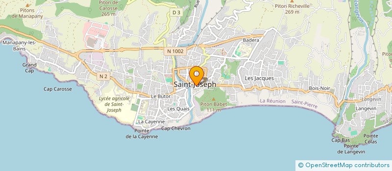 localisation de l'entreprise KALIDAS PAYET GRONDIN PEROT PAYET K/BIDI FRANCOMME à SAINT-JOSEPH