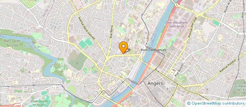localisation de l'entreprise KALIDE à ANGERS