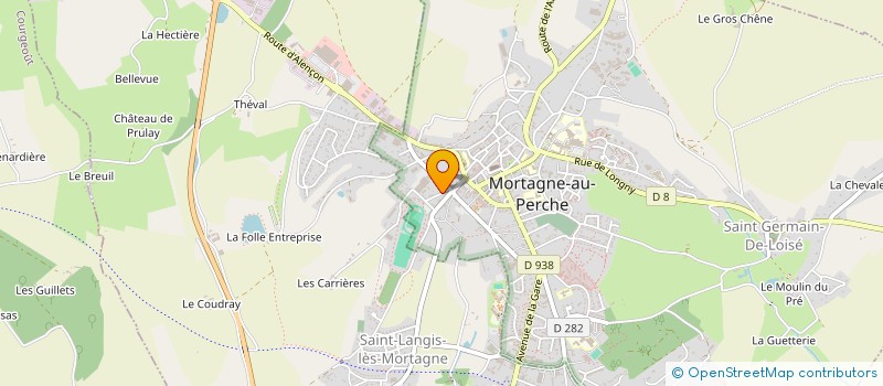localisation de l'entreprise KALIDO COMMUNICATION à MORTAGNE-AU-PERCHE