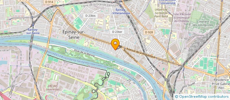 localisation de l'entreprise KALIFA TORDJMAN à EPINAY-SUR-SEINE
