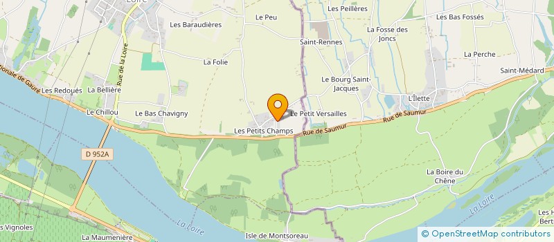 localisation de l'entreprise KALIFROID  VARENNES-SUR-LOIRE