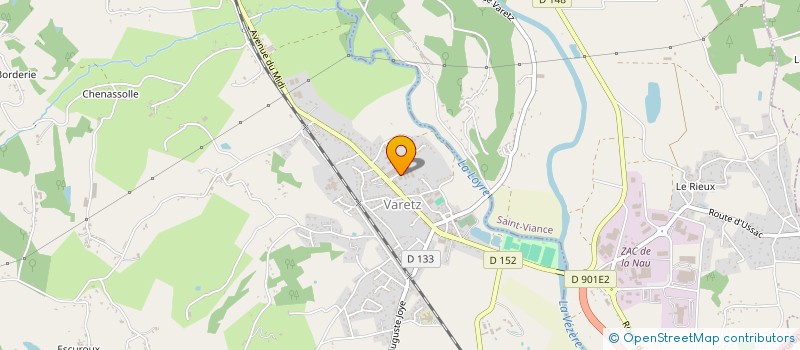 localisation de l'entreprise KALIGOT HOME à VARETZ