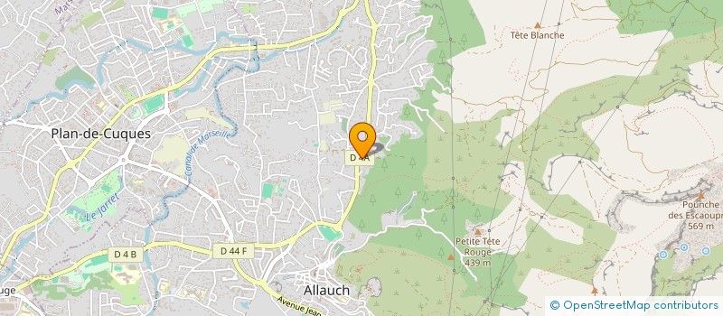 localisation de l'entreprise KALIJOVAL  ALLAUCH