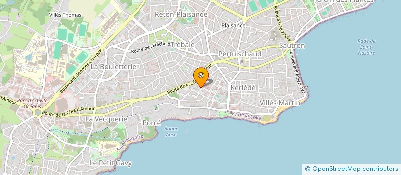 localisation de l'entreprise KALIKANI  SAINT-NAZAIRE