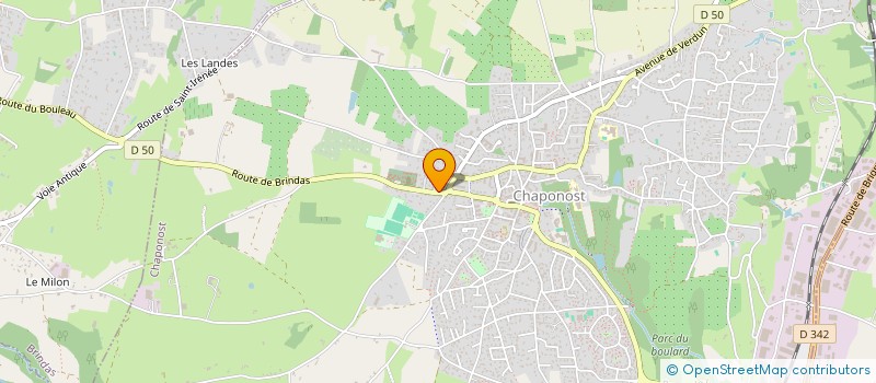 localisation de l'entreprise KALIMANTAN  CHAPONOST