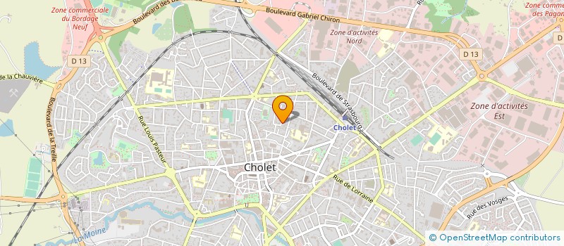 localisation de l'entreprise KALIMBA à CHOLET