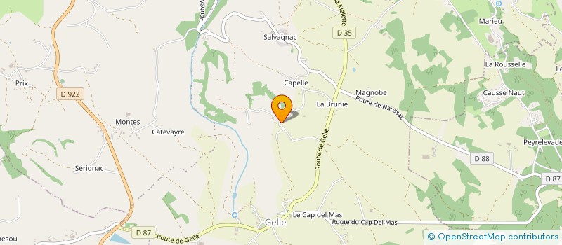 localisation de l'entreprise KALIMERA  CAUSSE-ET-DIEGE