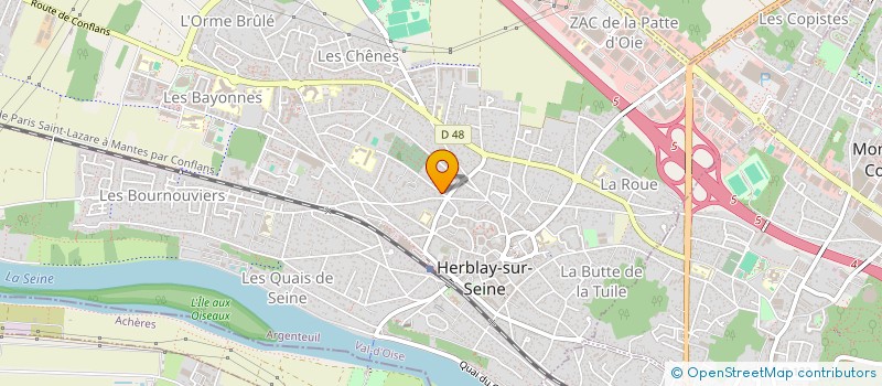 localisation de l'entreprise KALIMUCHO  HERBLAY-SUR-SEINE