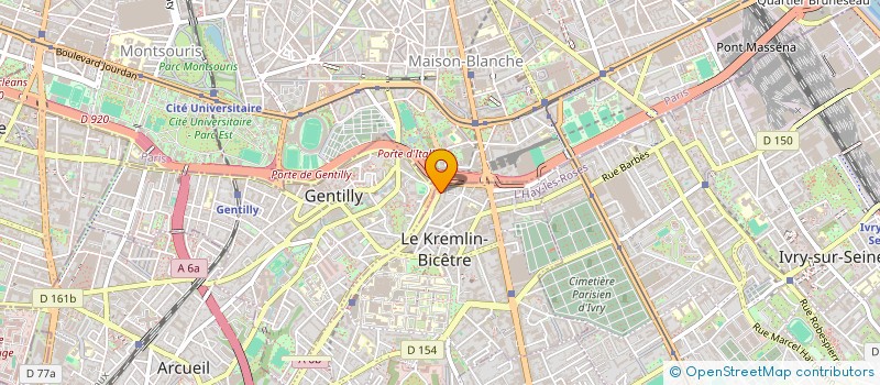 localisation de l'entreprise KALIN à LE KREMLIN-BICETRE