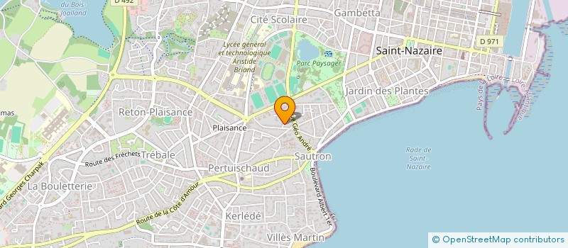 localisation de l'entreprise KALINA  SAINT-NAZAIRE