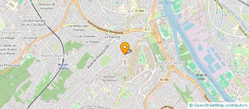 localisation de l'entreprise KALINA MH  LE PECQ