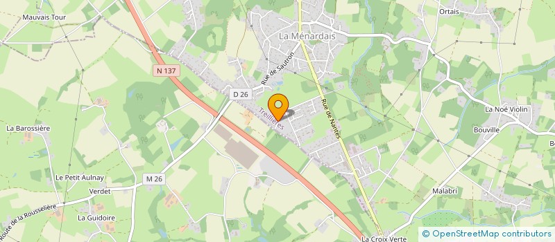 localisation de l'entreprise KALINAGO HOLDING à TREILLIERES