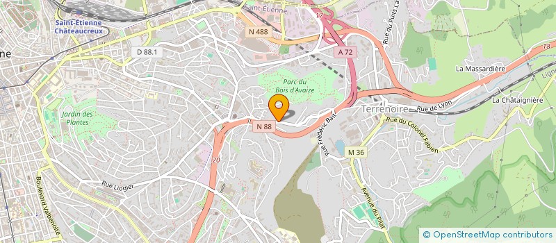 localisation de l'entreprise KALINATE CONSEILS  SAINT-CHAMOND