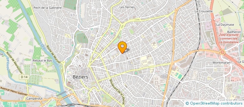 localisation de l'entreprise KALINDA STUDIO  BEZIERS