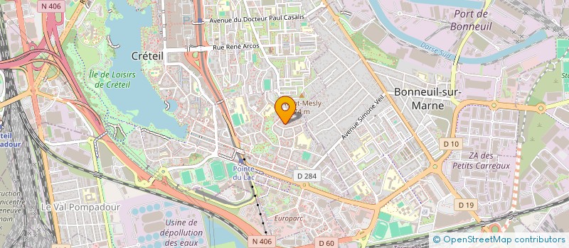 localisation de l'entreprise KALINEA GROUP  CRETEIL