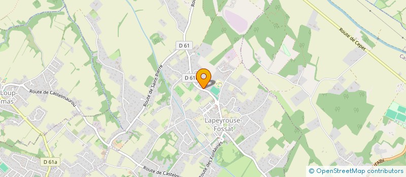 localisation de l'entreprise KALINERGY  LAPEYROUSE-FOSSAT