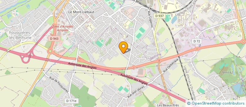 localisation de l'entreprise KALINKA 3  VERQUIN