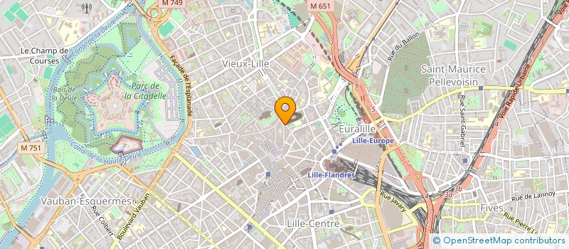 localisation de l'entreprise KALINS à LILLE