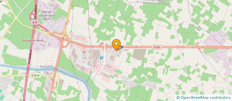 localisation de l'entreprise KALINVEST  CLAIRA