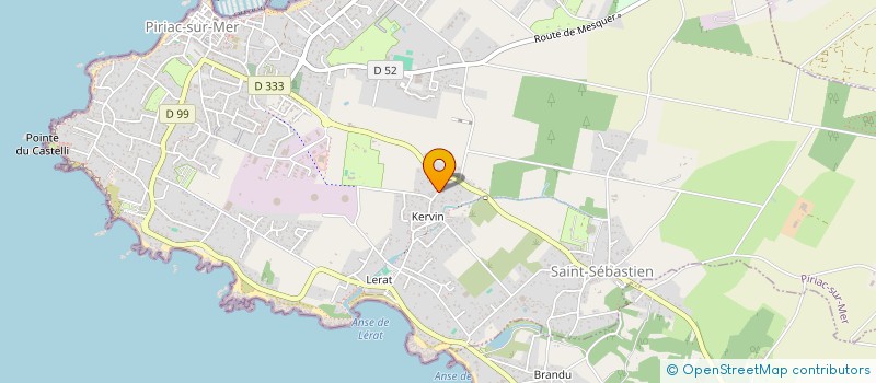 localisation de l'entreprise KALINVEST HOLDING  PIRIAC-SUR-MER