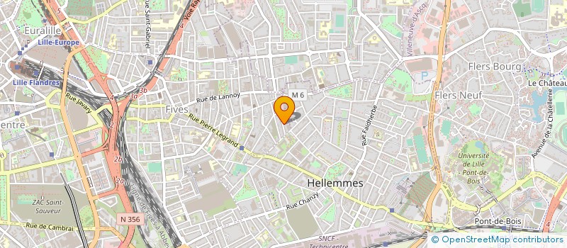 localisation de l'entreprise KALIO à LILLE