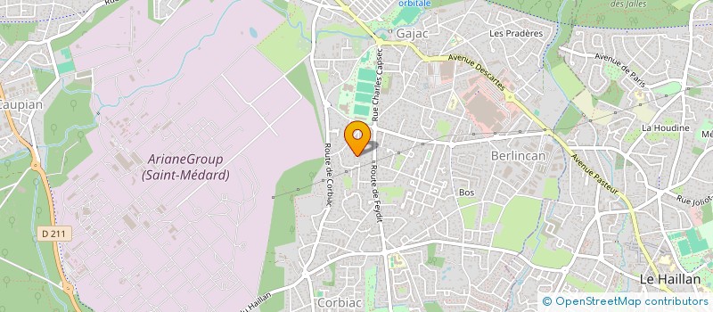 localisation de l'entreprise KALIPIX à SAINT-MEDARD-EN-JALLES