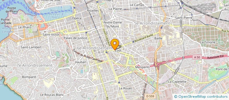 localisation de l'entreprise KALIPSO DISTRIBUTIONS à MARSEILLE