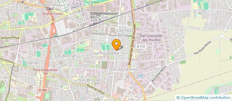 localisation de l'entreprise KALIRA FORMATION  VAULX-EN-VELIN